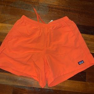 Patagonia baggies coral orange size S